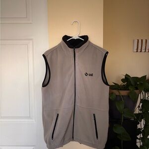Men's Gray Sleeveless Jacket